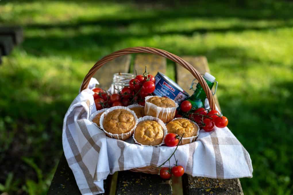 Muffiny orkiszowe z tuńczykiem Thermomania Thermomix