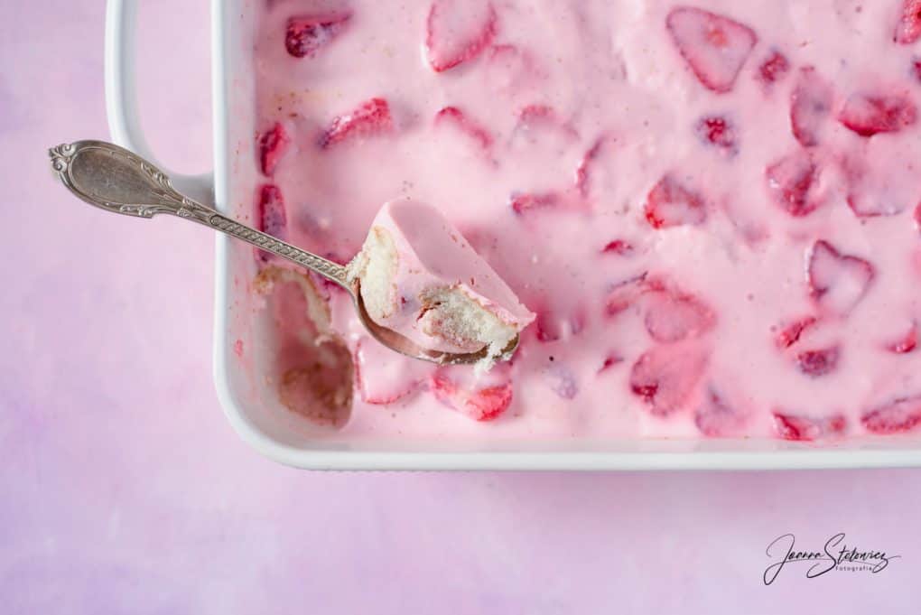 Sernik truskawkowy na zimno Thermomania Thermomix