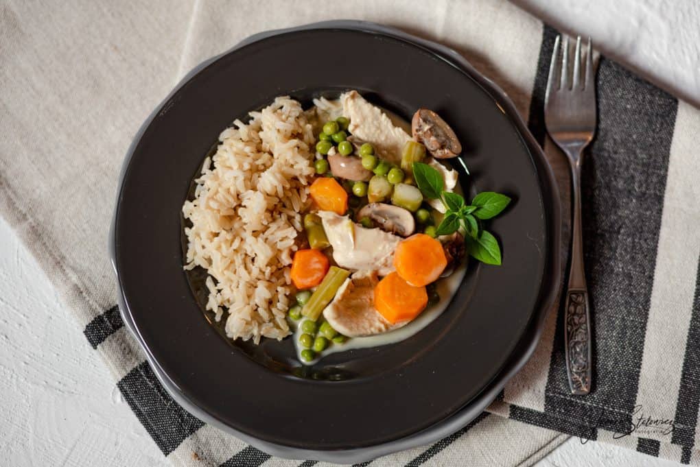 Potrawka z kurczaka czyli obiad dla dużych i małych Thermomania Thermomix