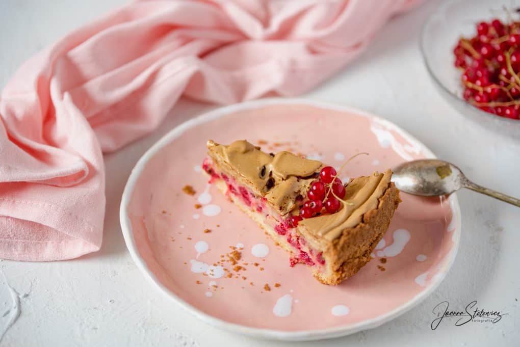 Kruche ciasto z czerwonymi porzeczkami i bezą Thermomania Thermomix