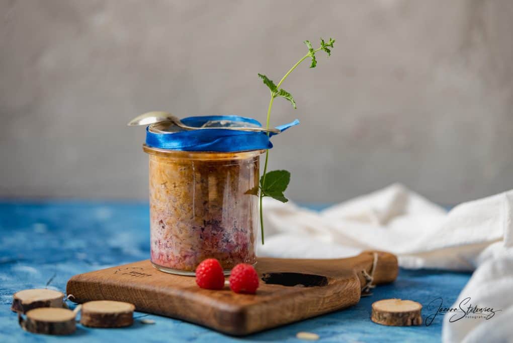 Pieczona owsianka z malinami Thermomania Thermomix