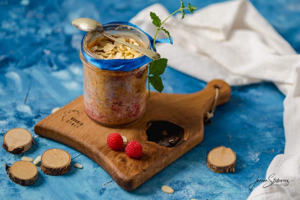 Pieczona owsianka z malinami Thermomania Thermomix