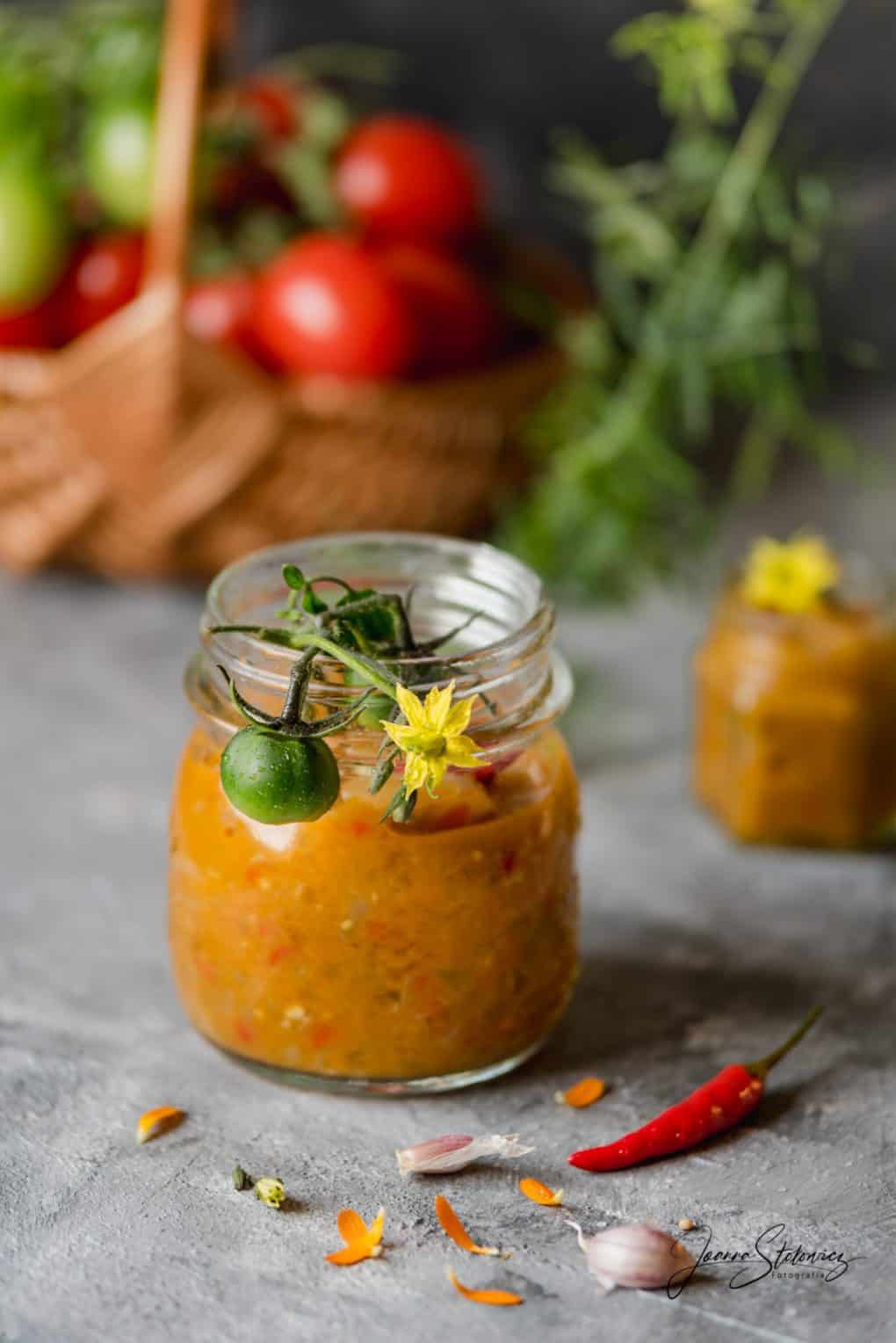 Sos z zielonych pomidorów i papryki Thermomania