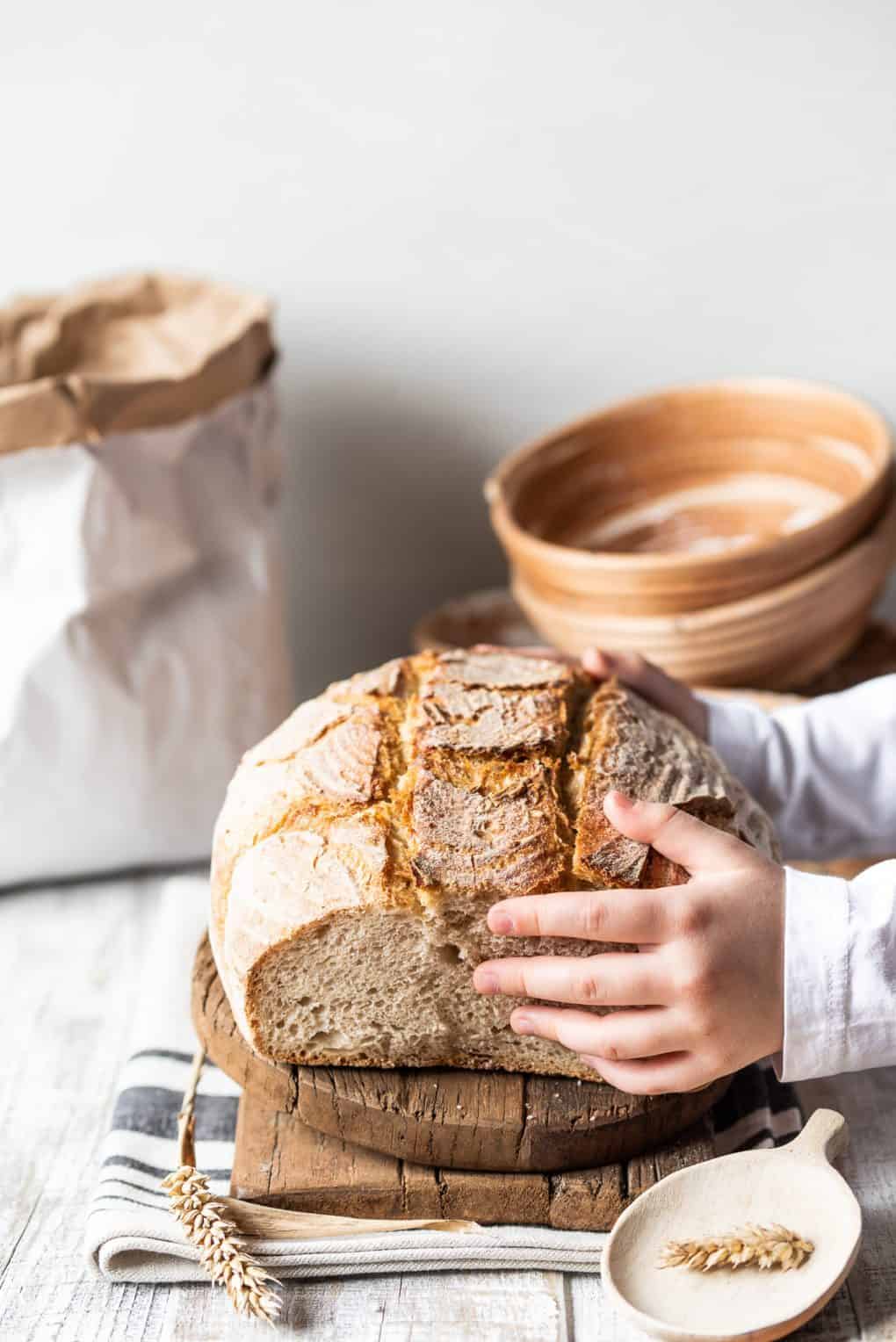 Domowy chleb z Vermont na zakwasie